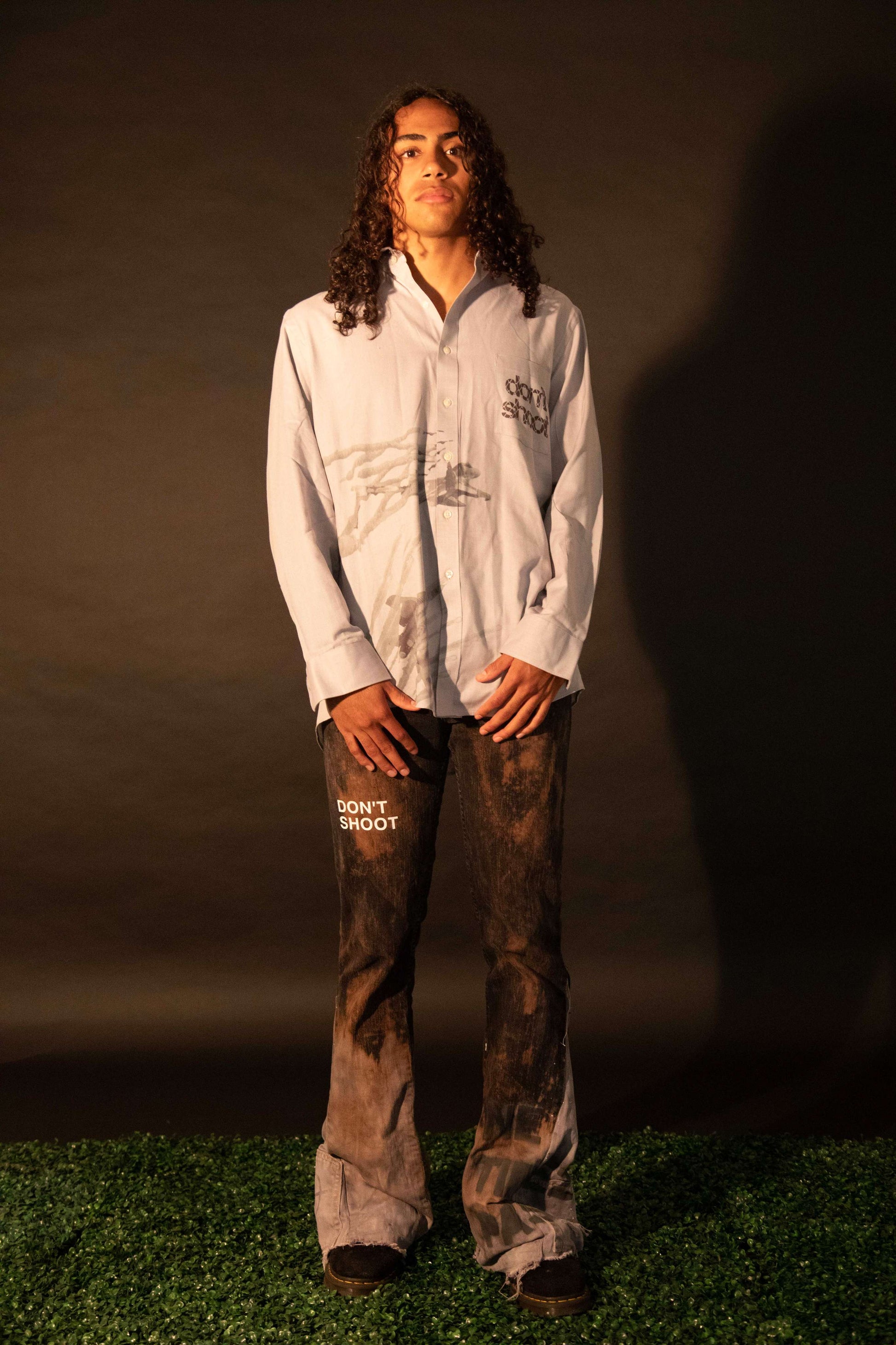 Birds Of A Feather Long Sleeve Button Ups