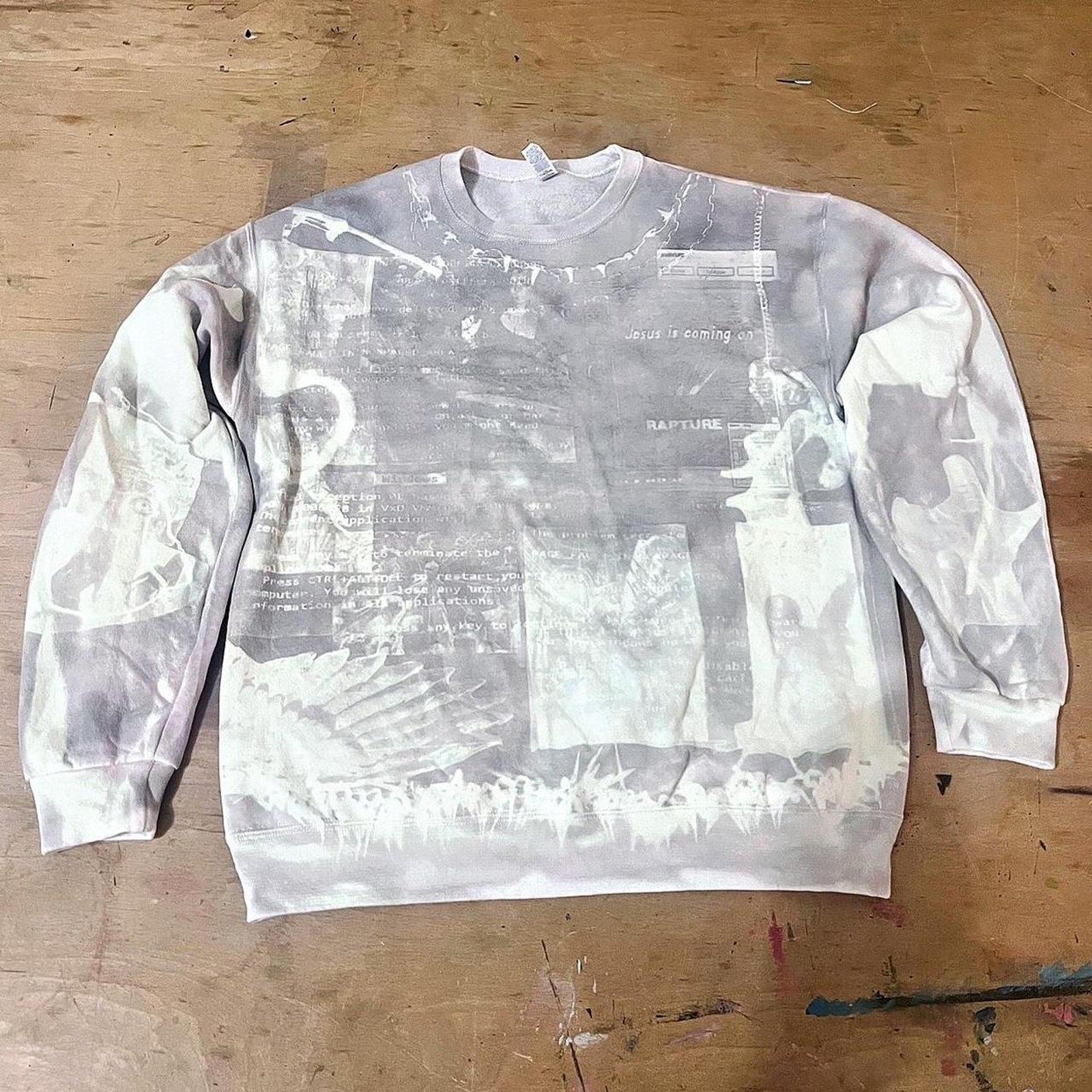 "network error" sun print sweater