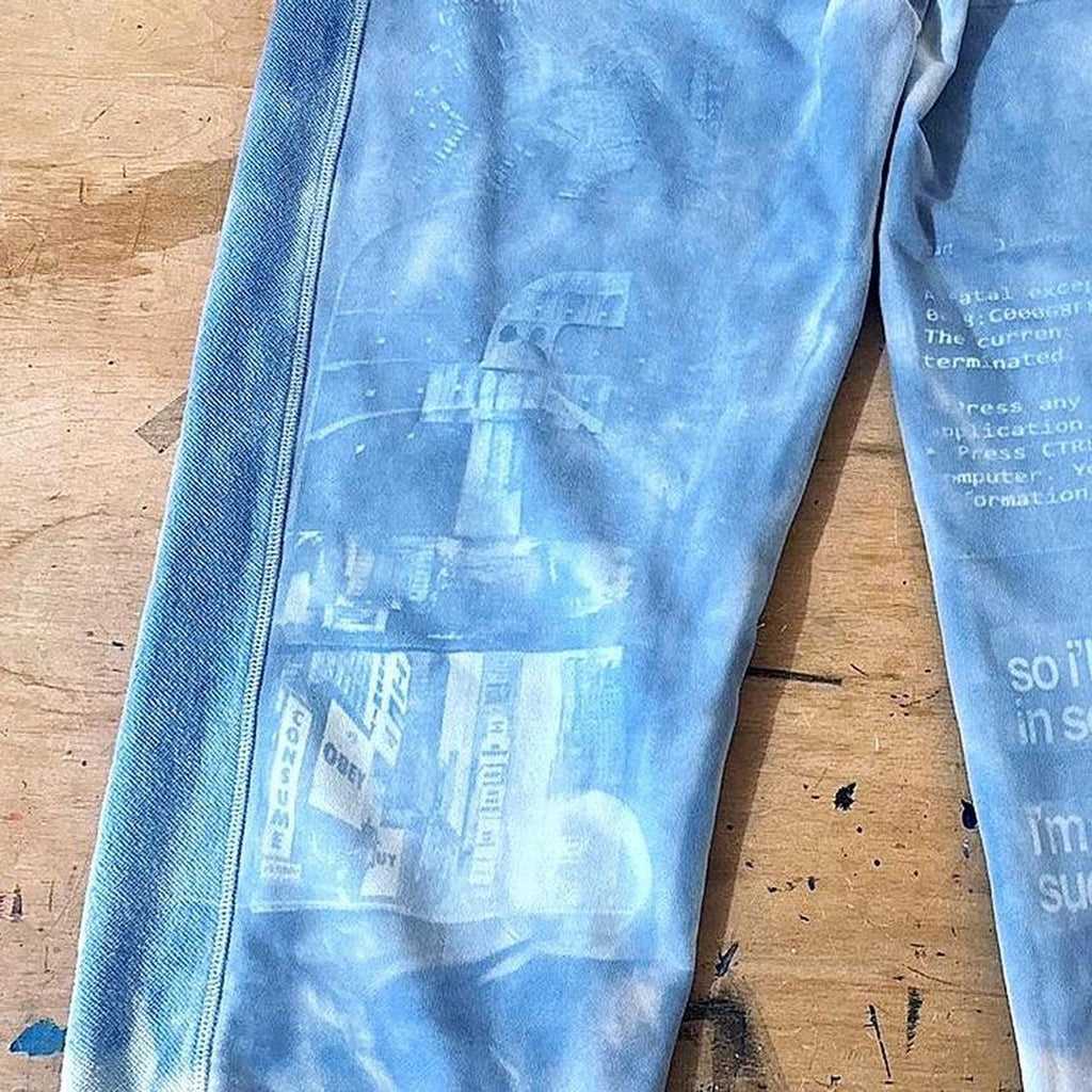 Sunprinted Oakley sweatpants