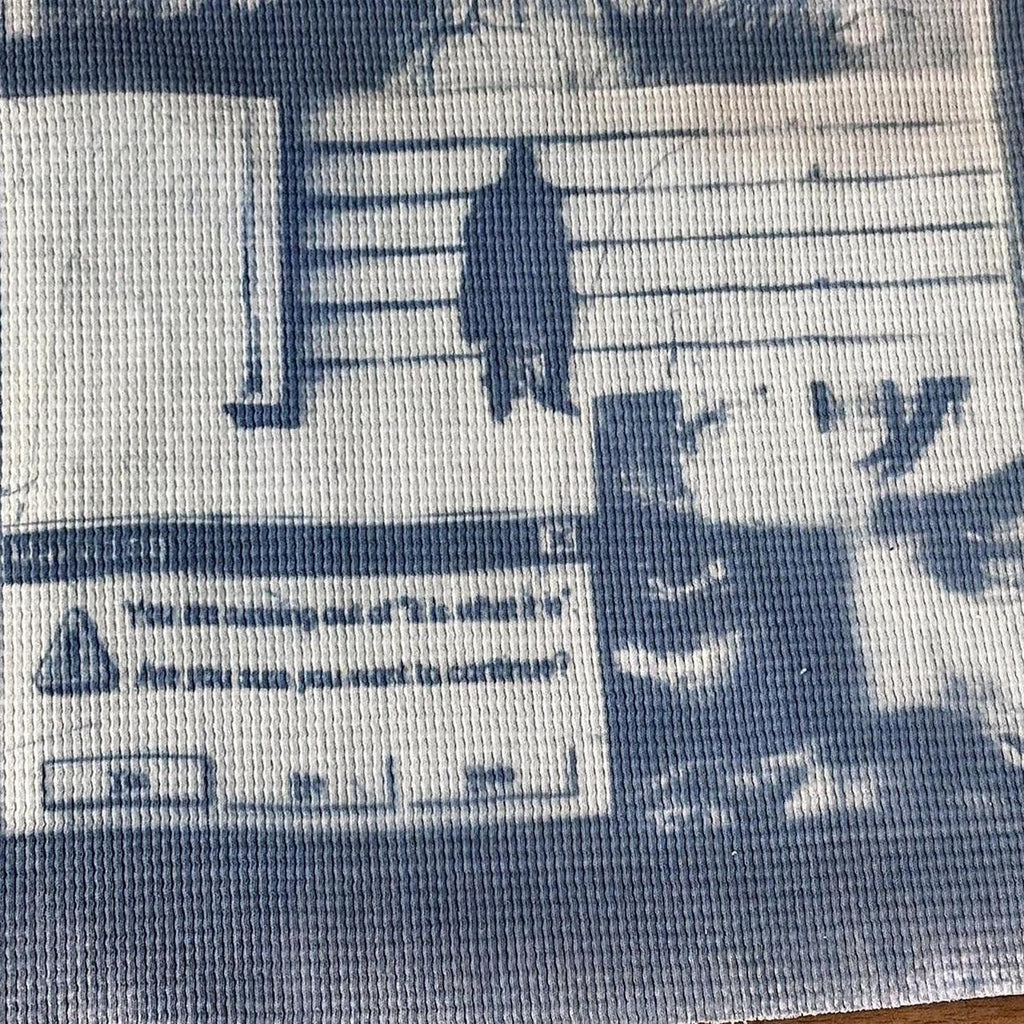 " just a little tired" sunprinted thermal