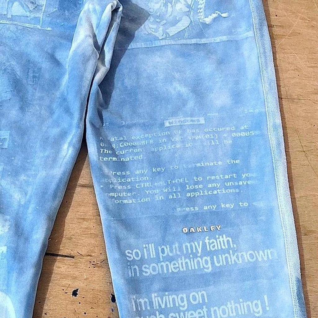 Sunprinted Oakley sweatpants