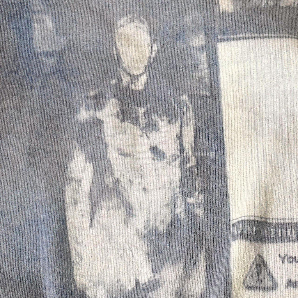 "just a little tired" Sunprinted Sweater