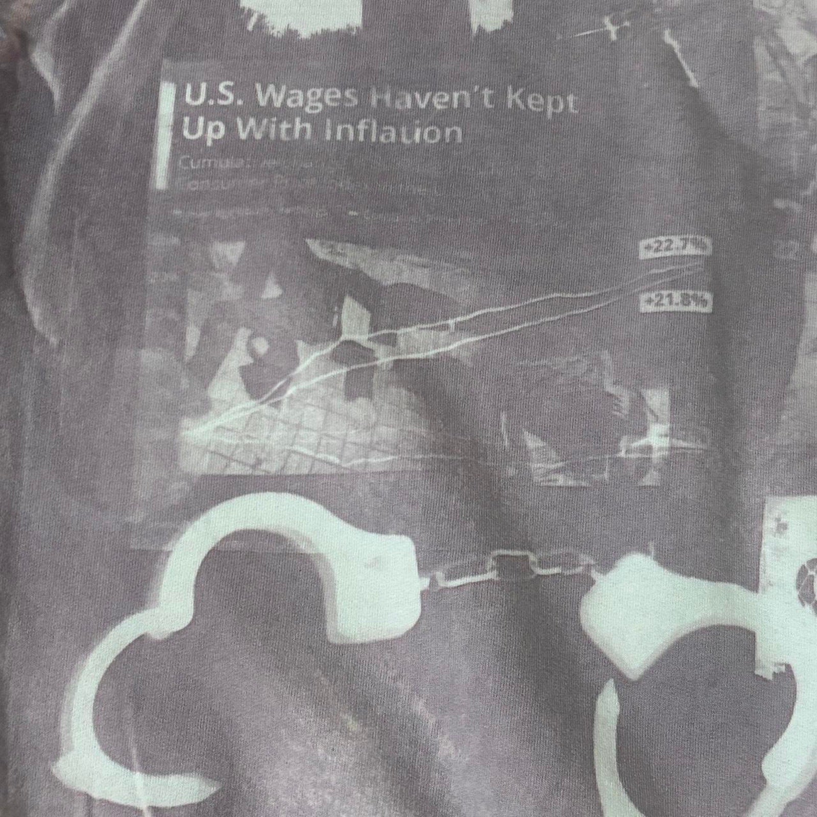 "I do not fear death." Sunprinted Sweater