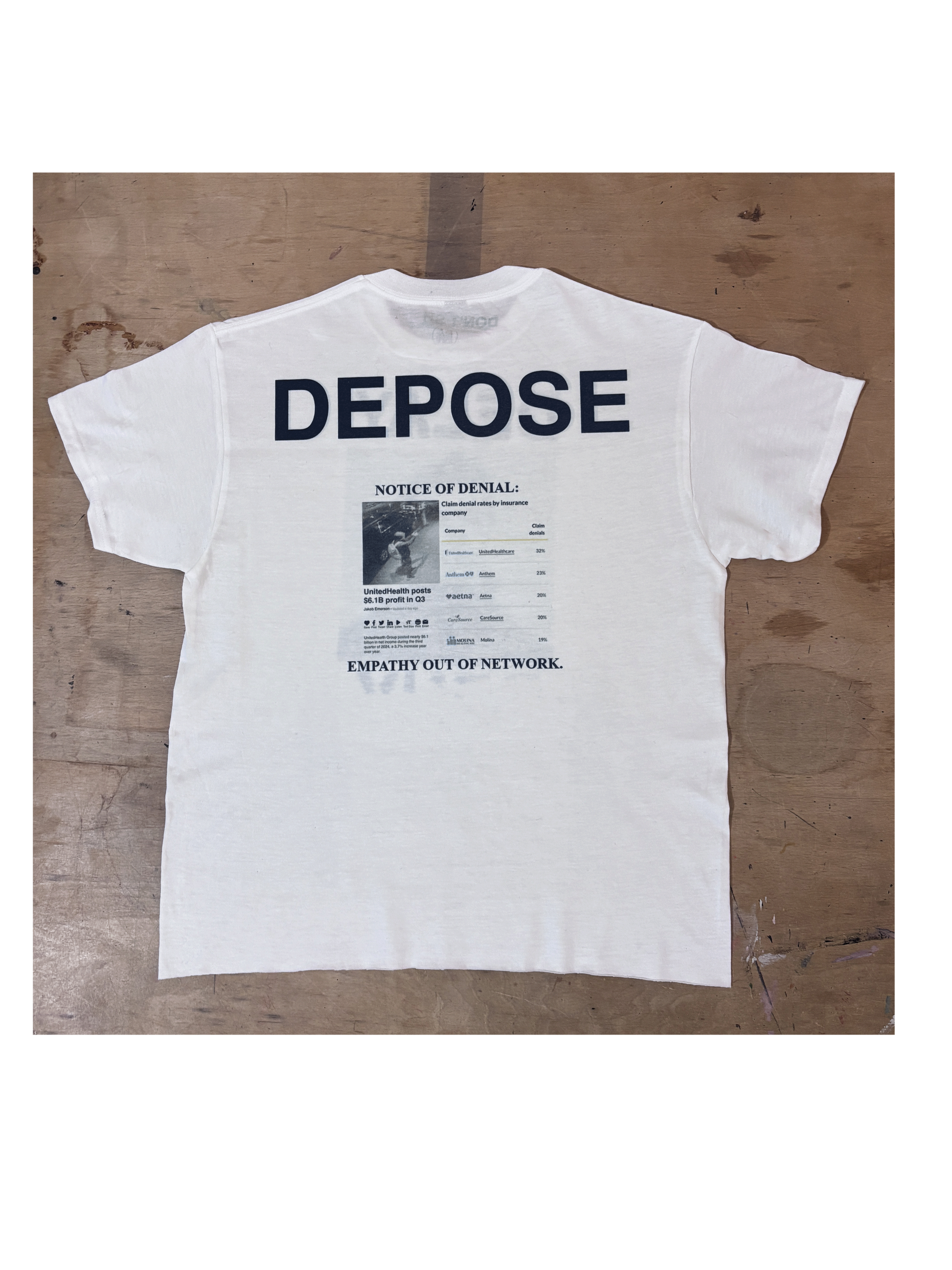 Out Of Network T shirt