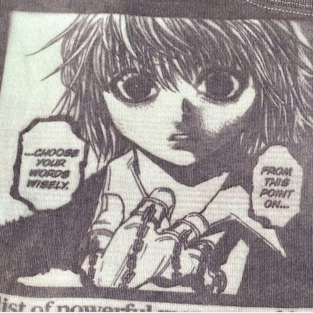 "I do not fear death." Sunprinted Sweater