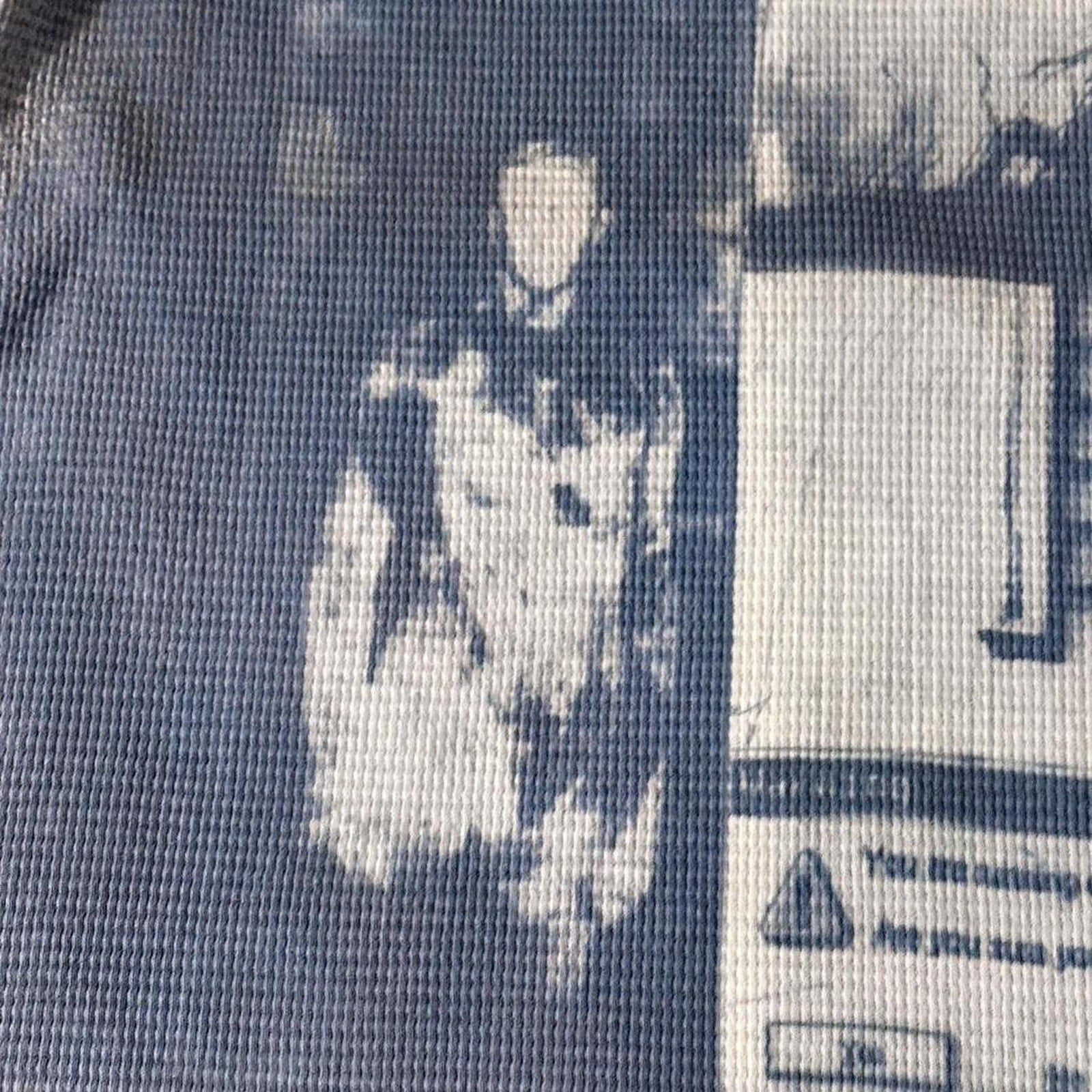 " just a little tired" sunprinted thermal