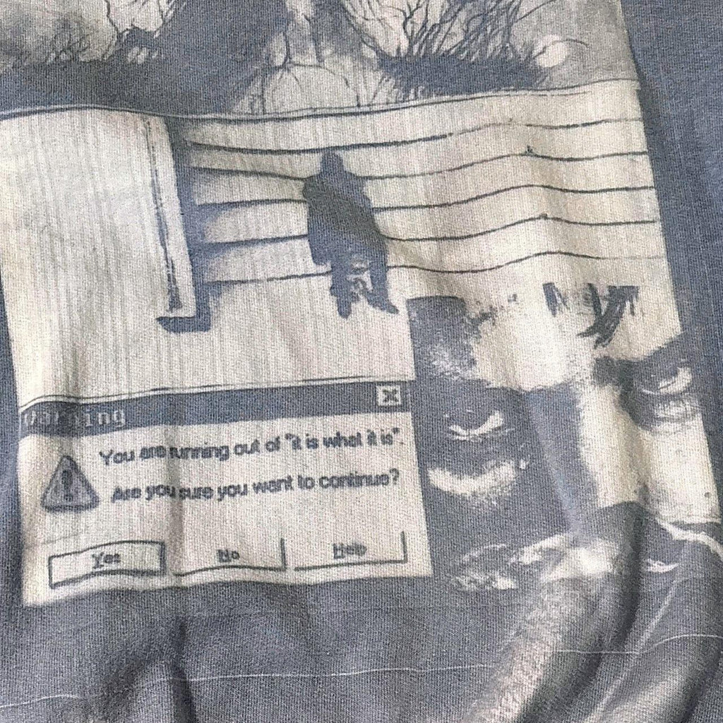 "just a little tired" Sunprinted Sweater