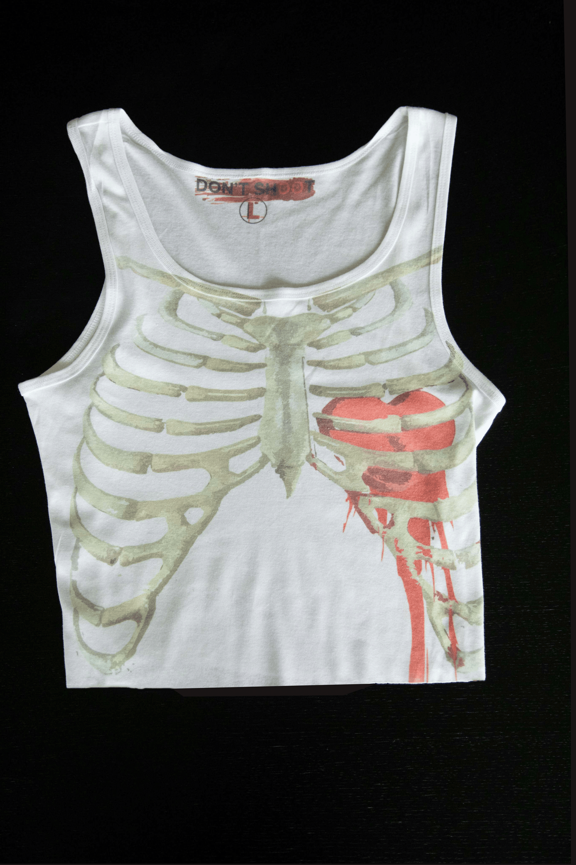 Bleeding Heart Crop Top