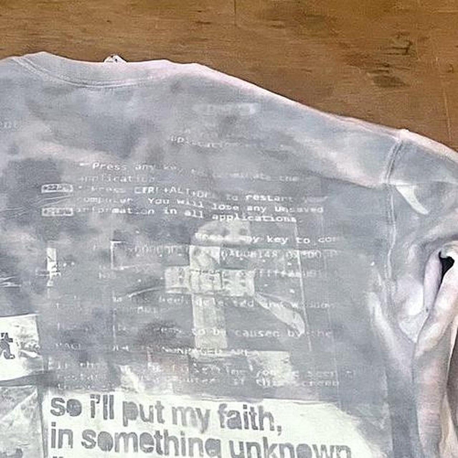 "network error" sun print sweater