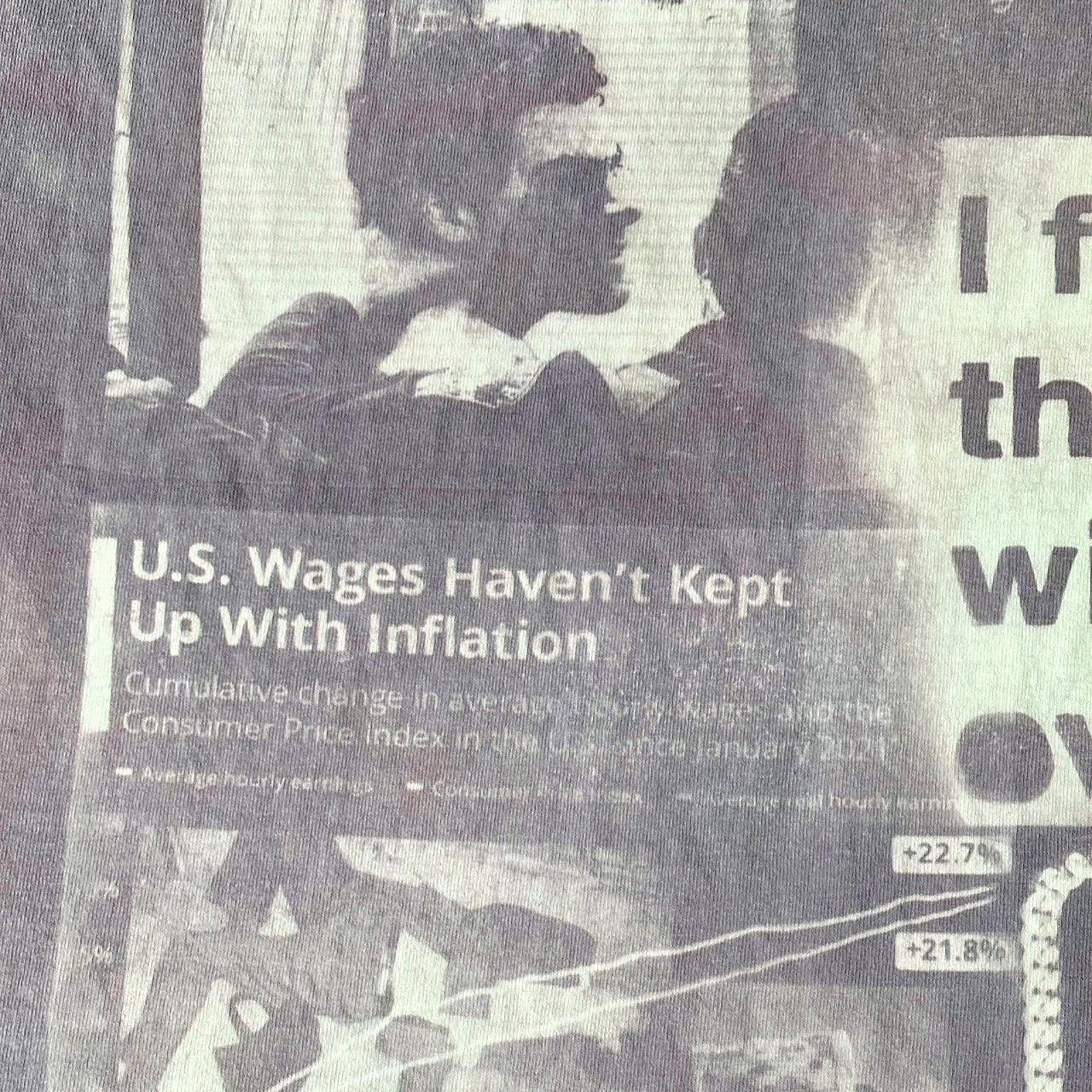 "I Do Not Fear Death." Sunprinted T-Shirt