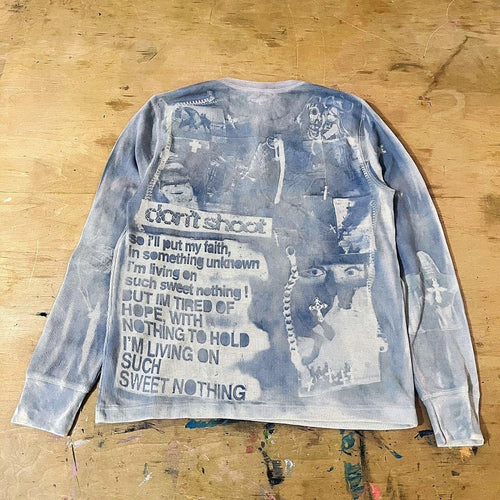 "sweet nothing" cyanotype collage henley