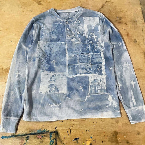 "sweet nothing" cyanotype collage henley