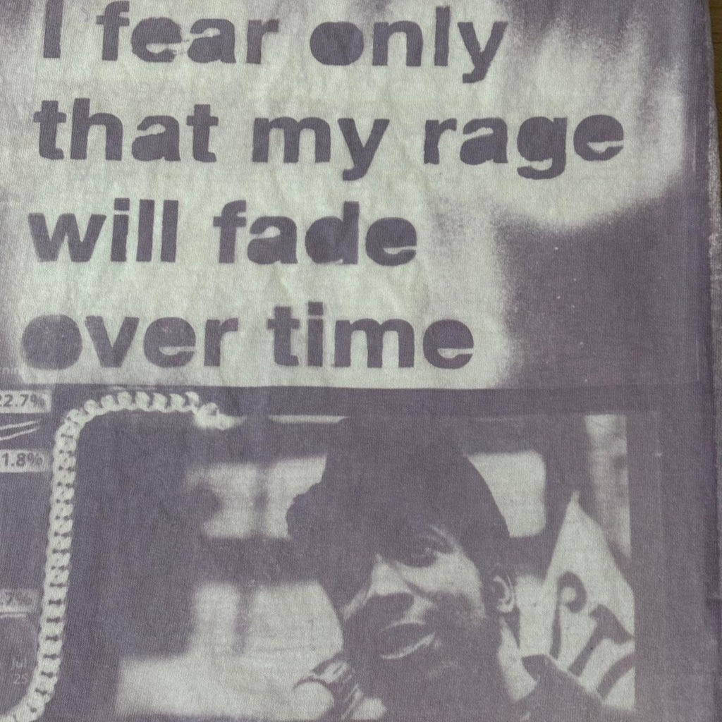 "I do not fear death." Sunprinted Tee