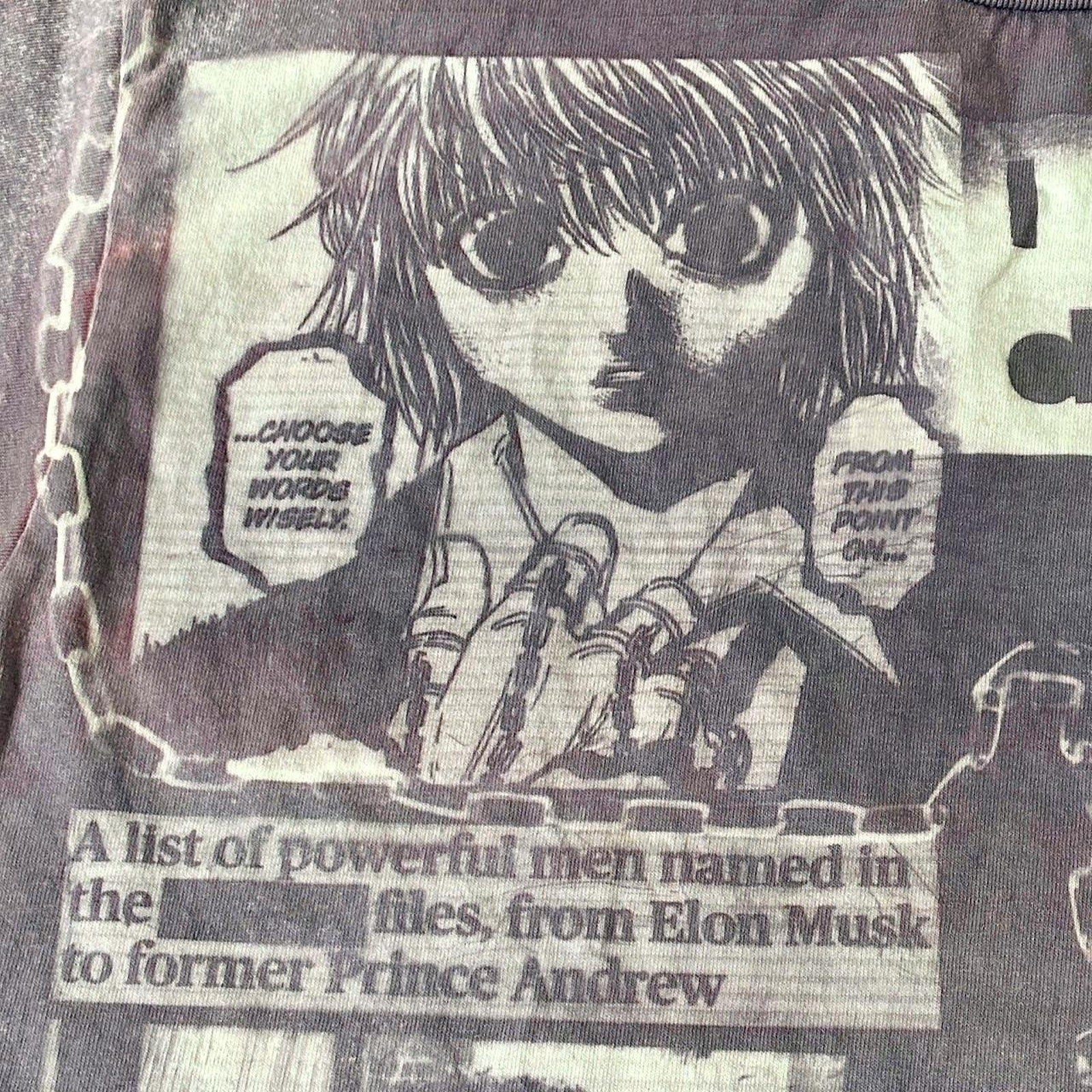 "I Do Not Fear Death." Sunprinted T-Shirt