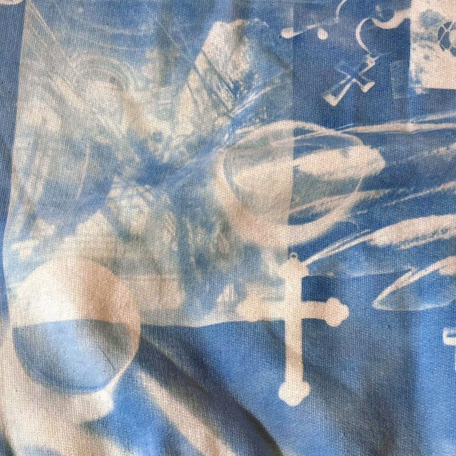"sweet nothing" cyanotype sweater