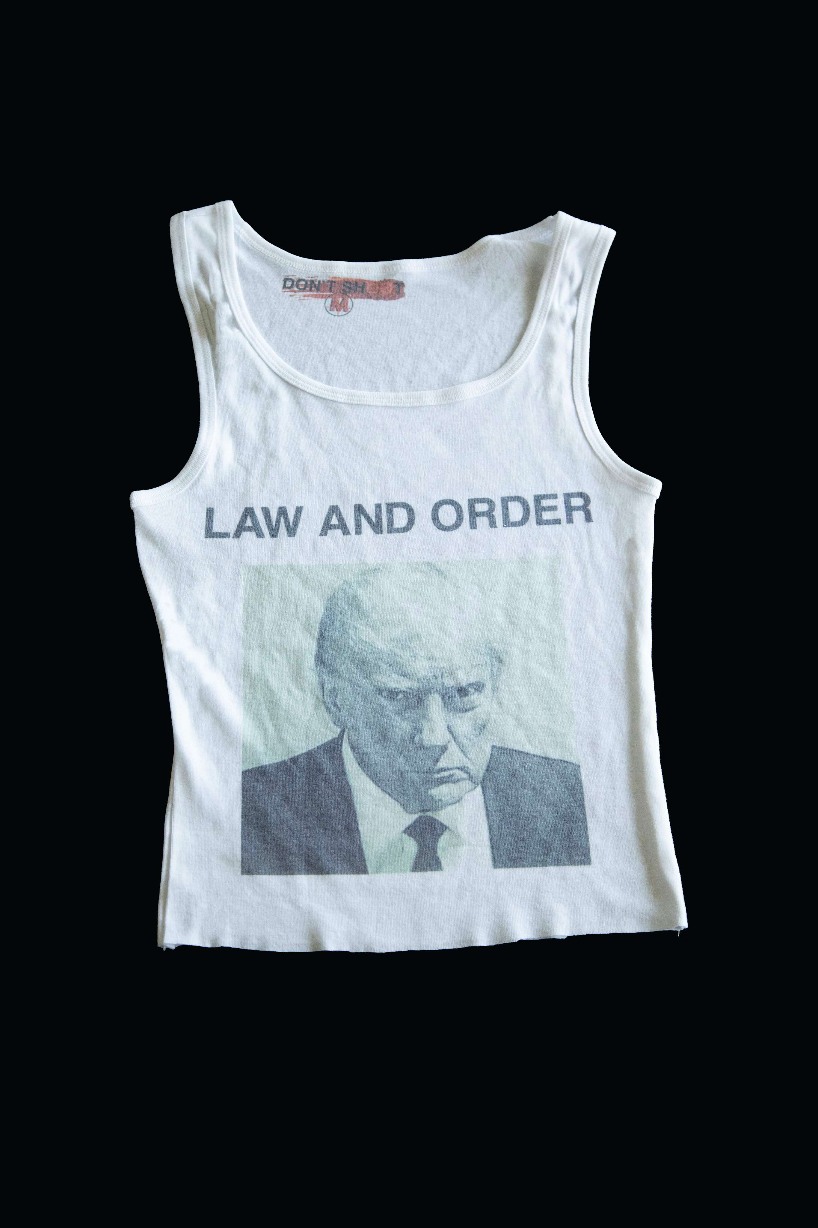 LAW AND ORDER crop top